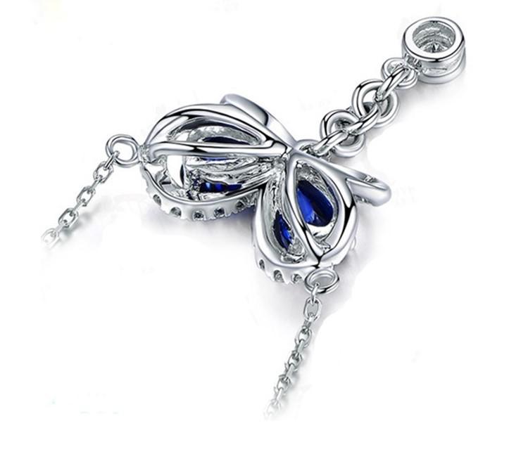 Náhrdelník zo zafírmi 6483