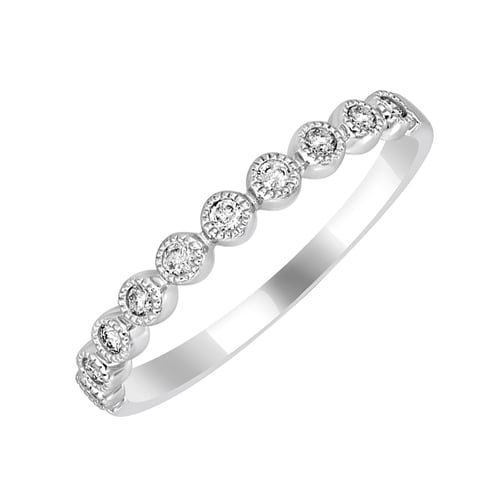 Zlatý eternity prsteň s diamantmi Edan