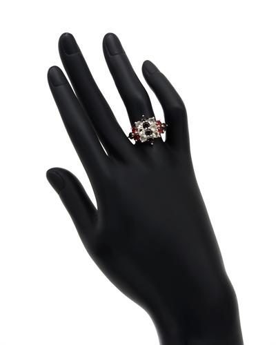 Drahokamový prsteň strieborný 1840