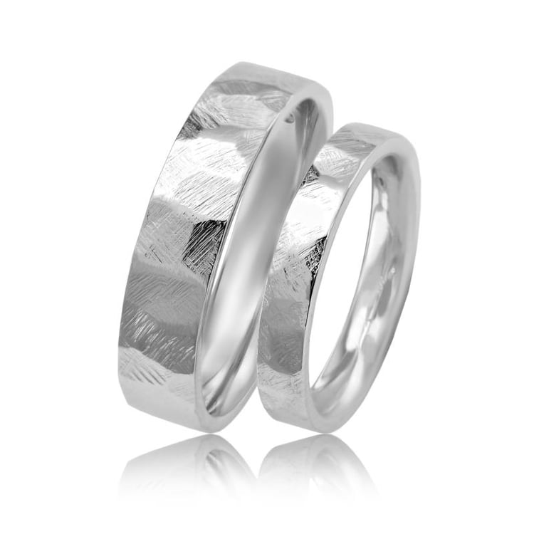 Zlaté svadobné obrúčky Rayen