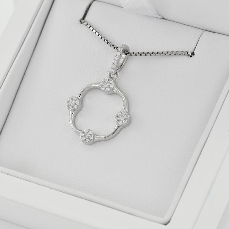 Náhrdelník so zirkónmi 35364