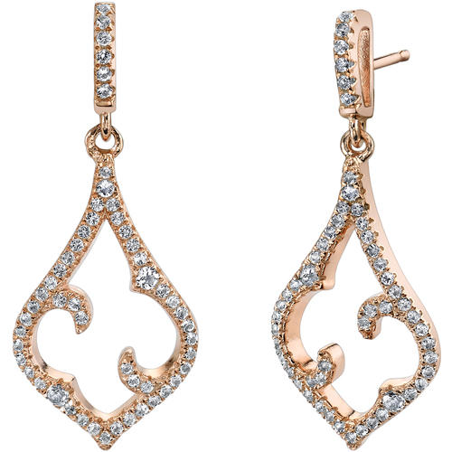 Pozlátené strieborné náušnice