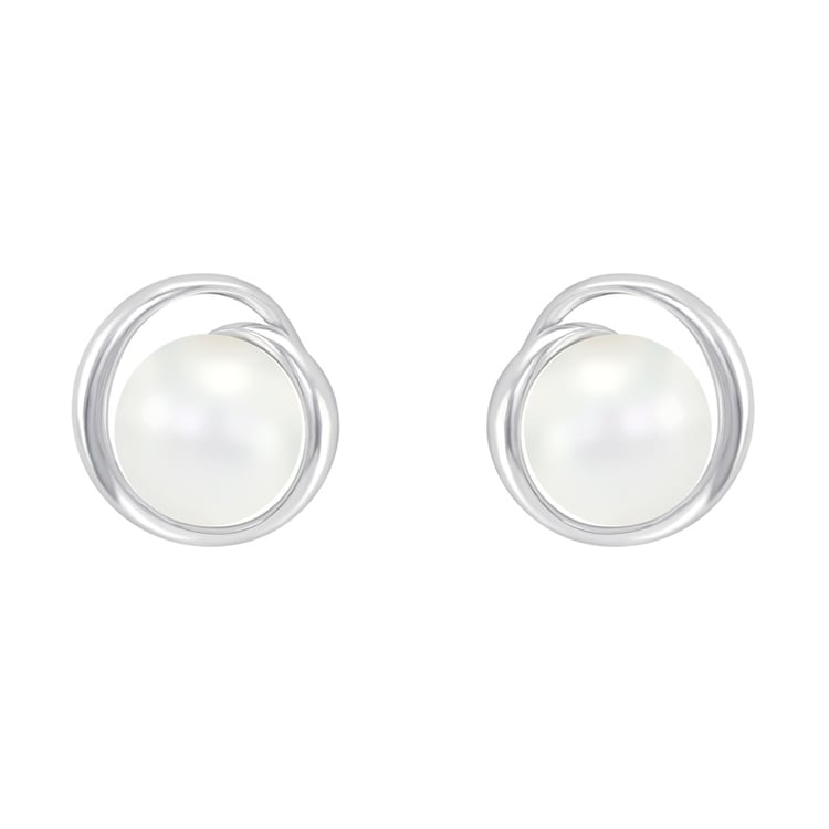 Perlové náušnice 70008