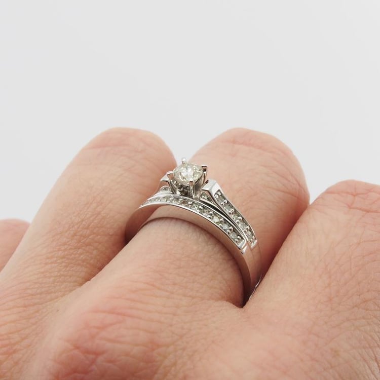 Diamantový set prstenov 11881