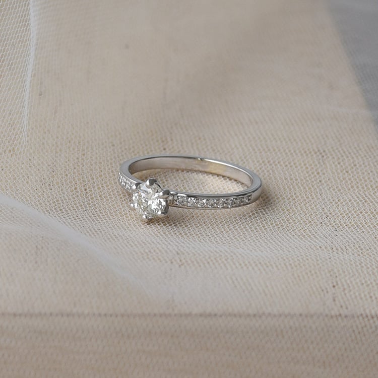 Zásnubný zlatý prsteň 67180