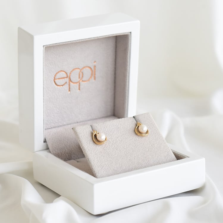 Perlové náušnice 93696