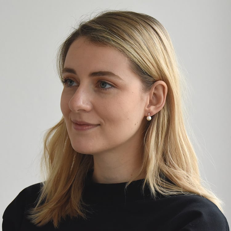 Náušnice s diamantmi a perlami 73854