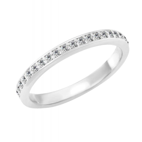 Zlatý eternity prsteň s 1.25 mm lab-grown diamantmi Vanna