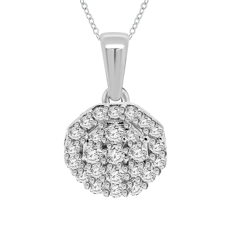 Prívesok plný diamantov 93043