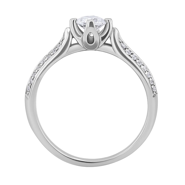 Zásnubný prsteň s diamantmi Nabyne 128837