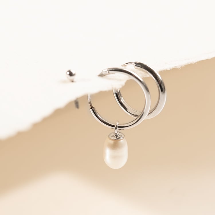 Zlatý labret piercing do ucha Vena 138344