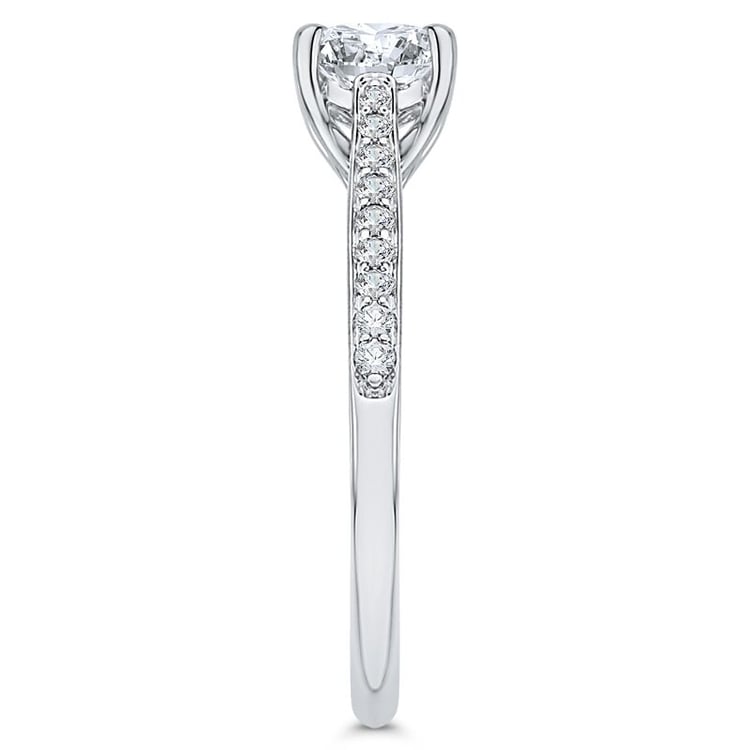 Zlatý diamantový zásnubný prsteň 46241